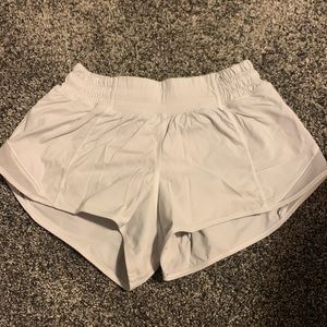 Lululemon white shorts